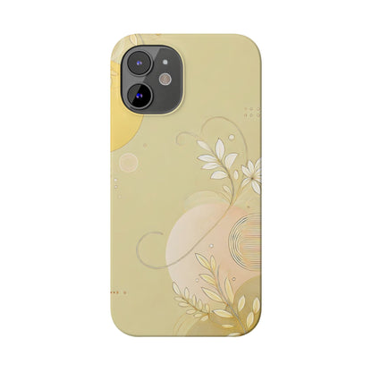 Yellow Asthetic  Slim Phone Case - FC-104