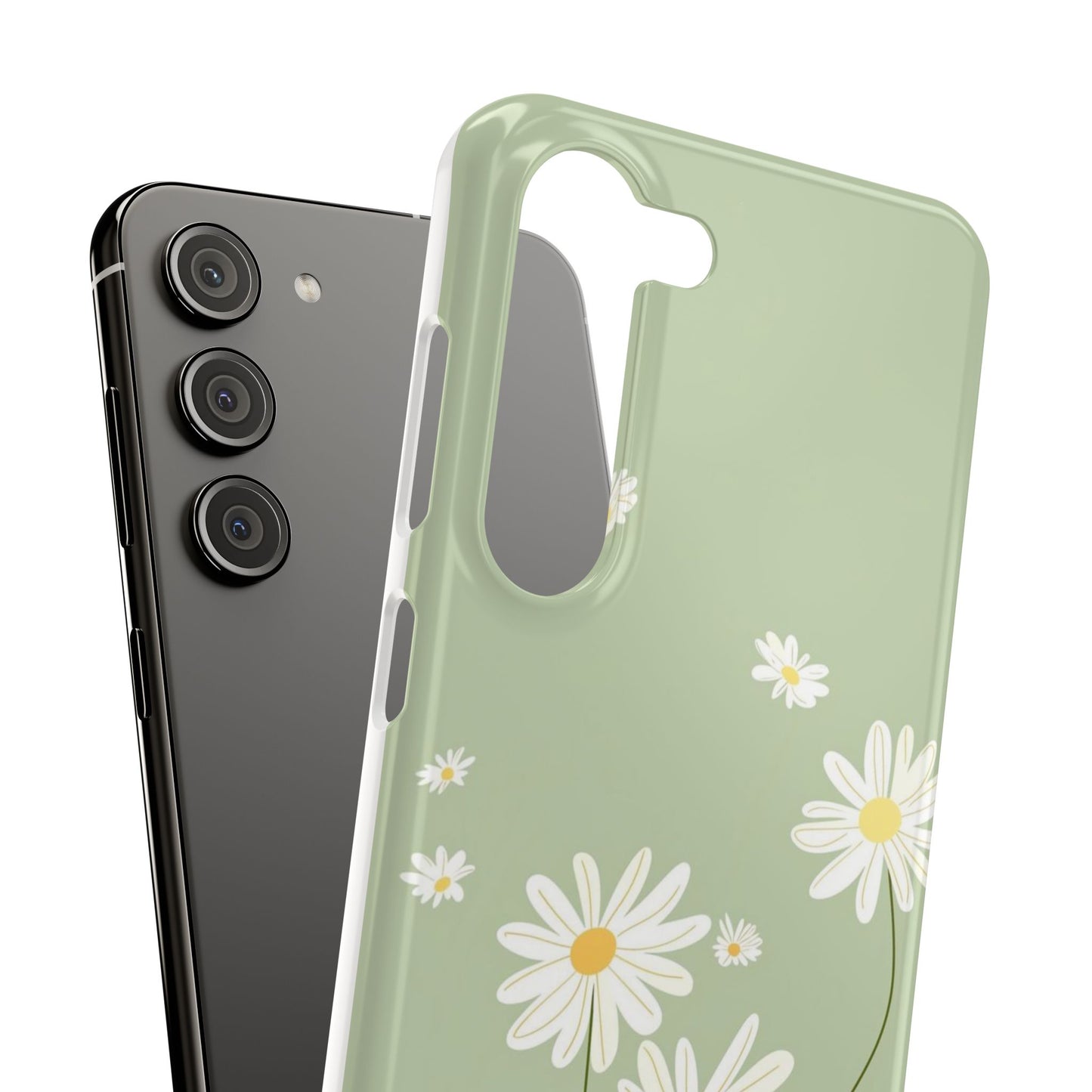 Daisy pastel green Slim Cases - FC-119