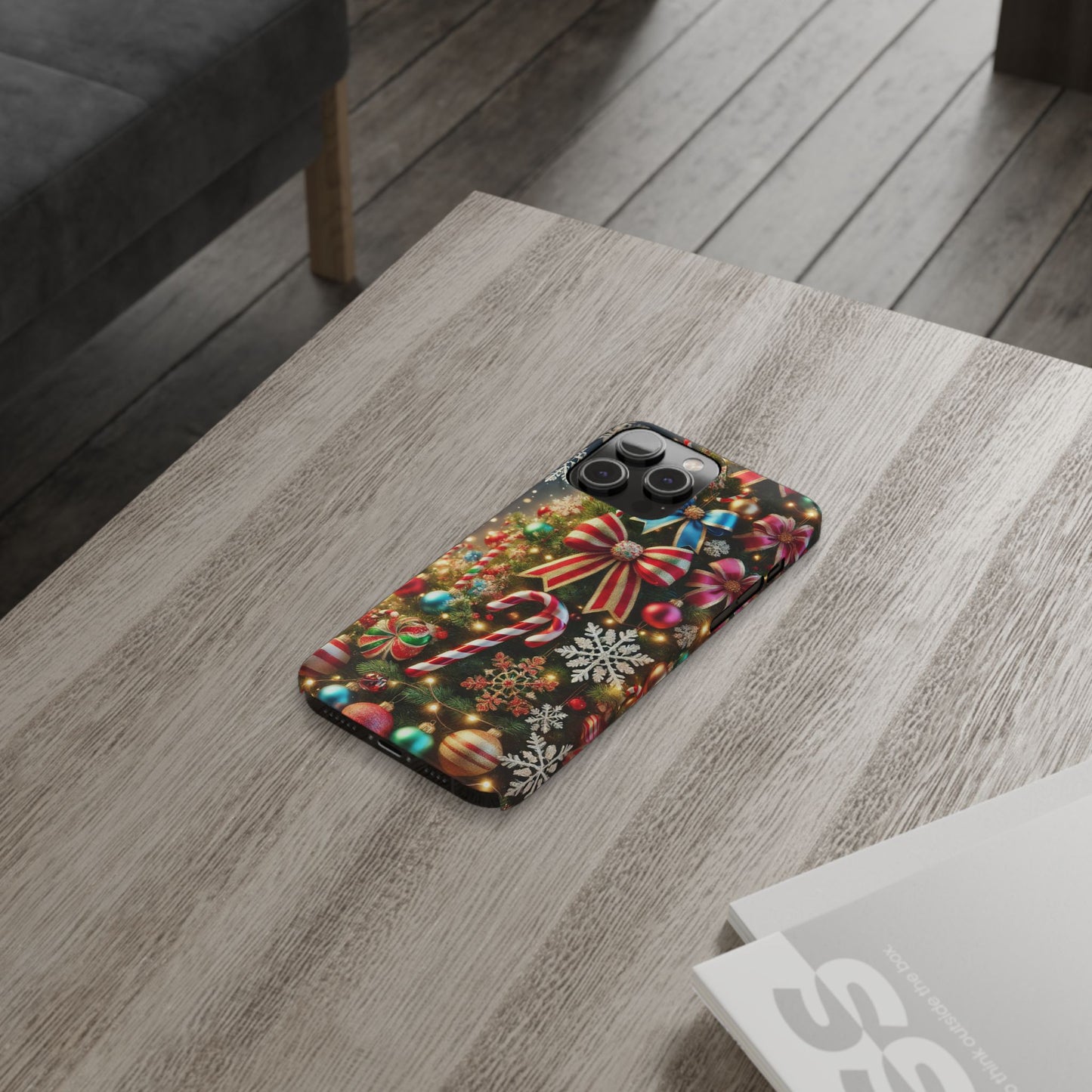 Christmas Theme Slim Phone Cases