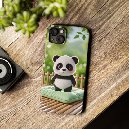 Panda  Slim Phone Case - FC-107