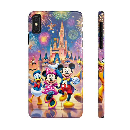 Disney Mickey Minnie and Donald Slim Phone Case - FC-105