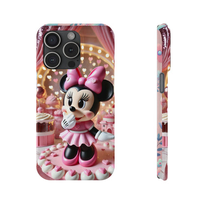 Minnie Mouse Animated  Slim Phone Case - FC-110