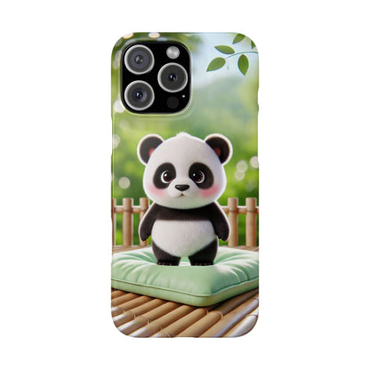 Panda  Slim Phone Case - FC-107