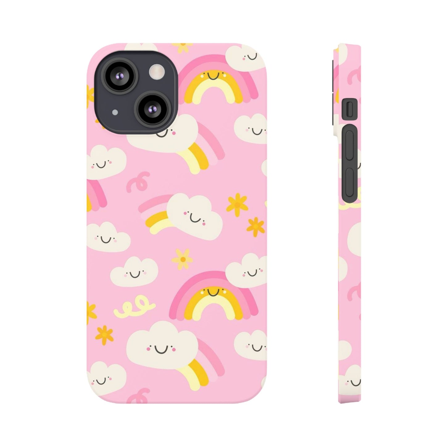 Pink Rainbow Slim Cases - FC-117