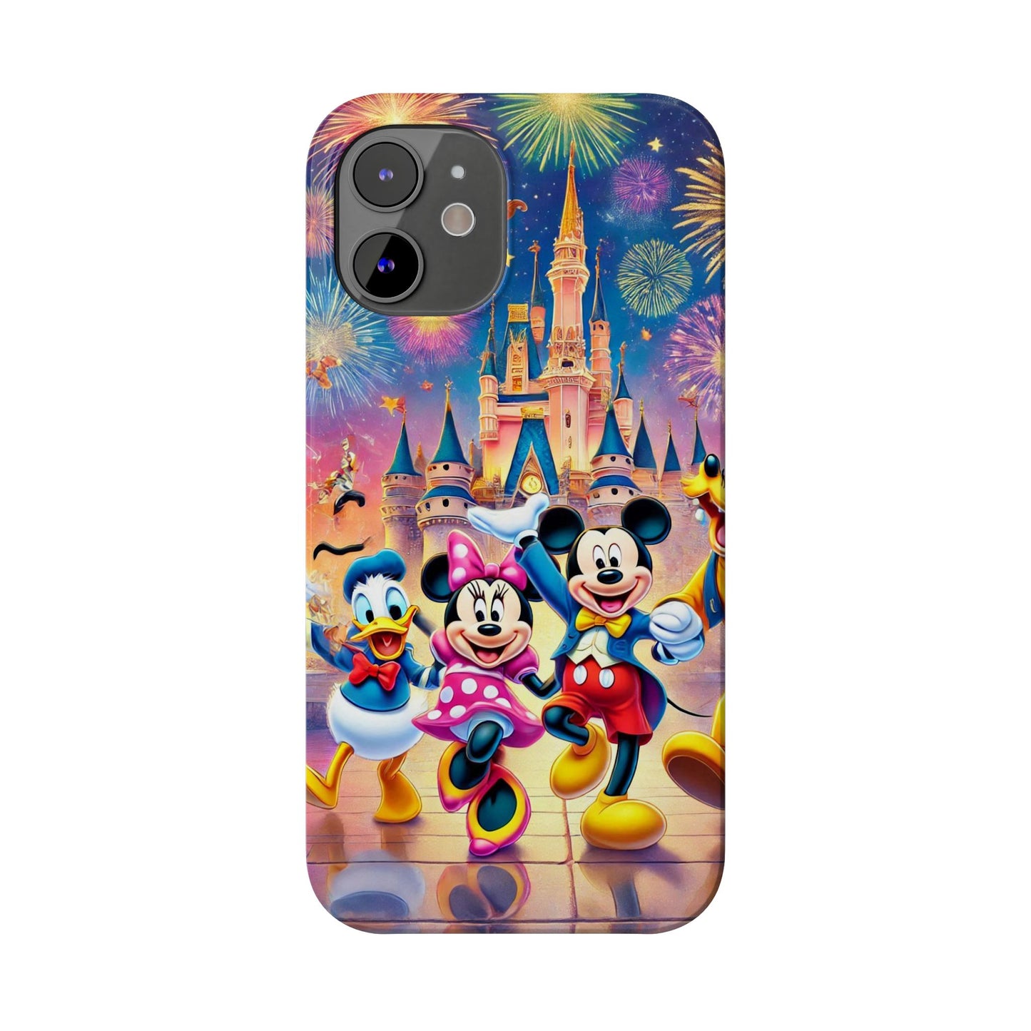 Disney Mickey Minnie and Donald Slim Phone Case - FC-105