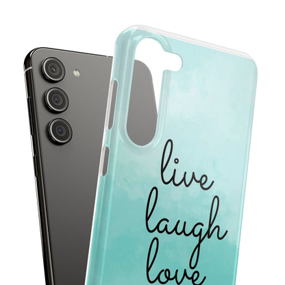 Live Laugh Love Slim Cases - FC-111