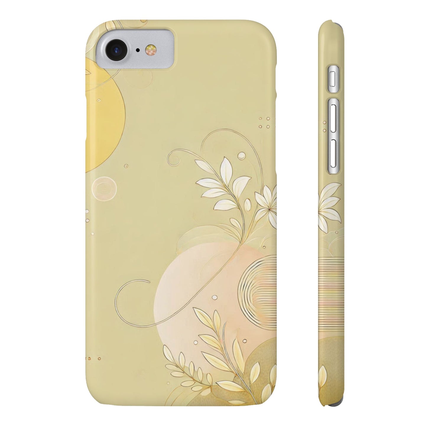 Yellow Asthetic  Slim Phone Case - FC-104