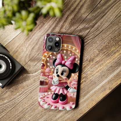 Minnie Mouse Animated  Slim Phone Case - FC-110