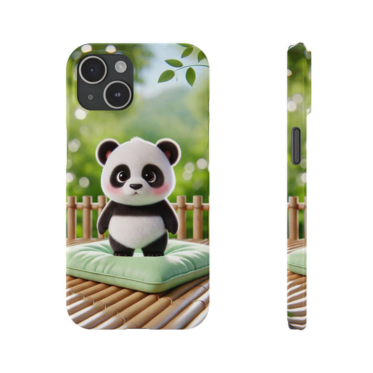 Panda  Slim Phone Case - FC-107