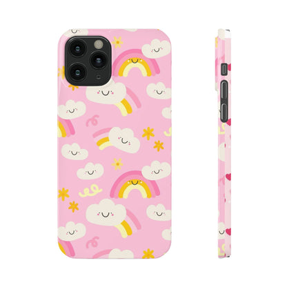 Pink Rainbow Slim Cases - FC-117