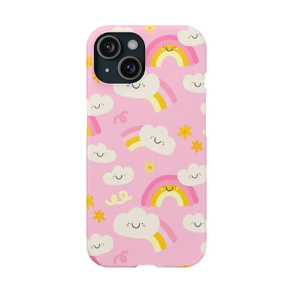 Pink Rainbow Slim Cases - FC-117