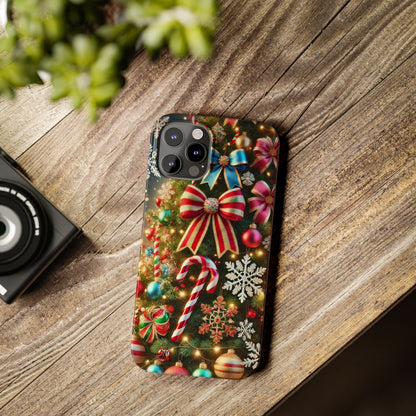 Christmas Theme Slim Phone Cases