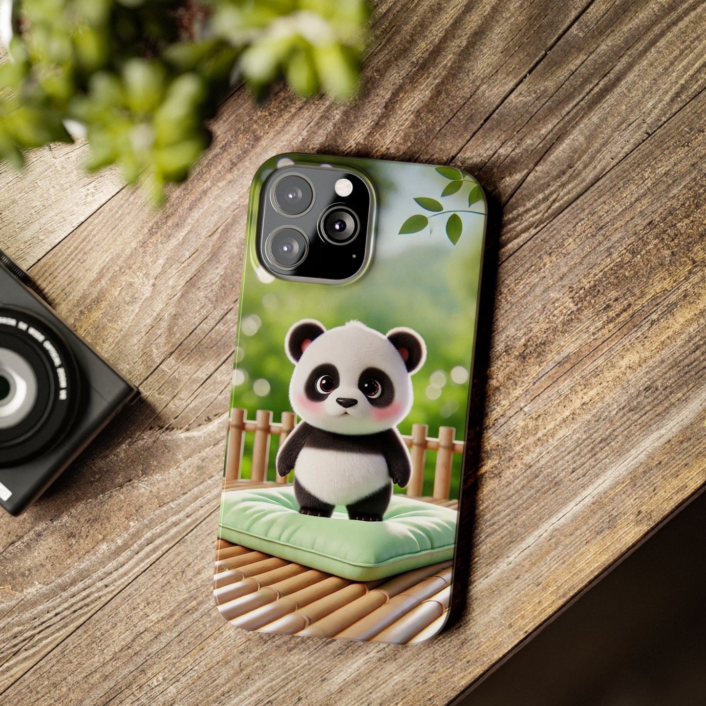 Panda  Slim Phone Case - FC-107