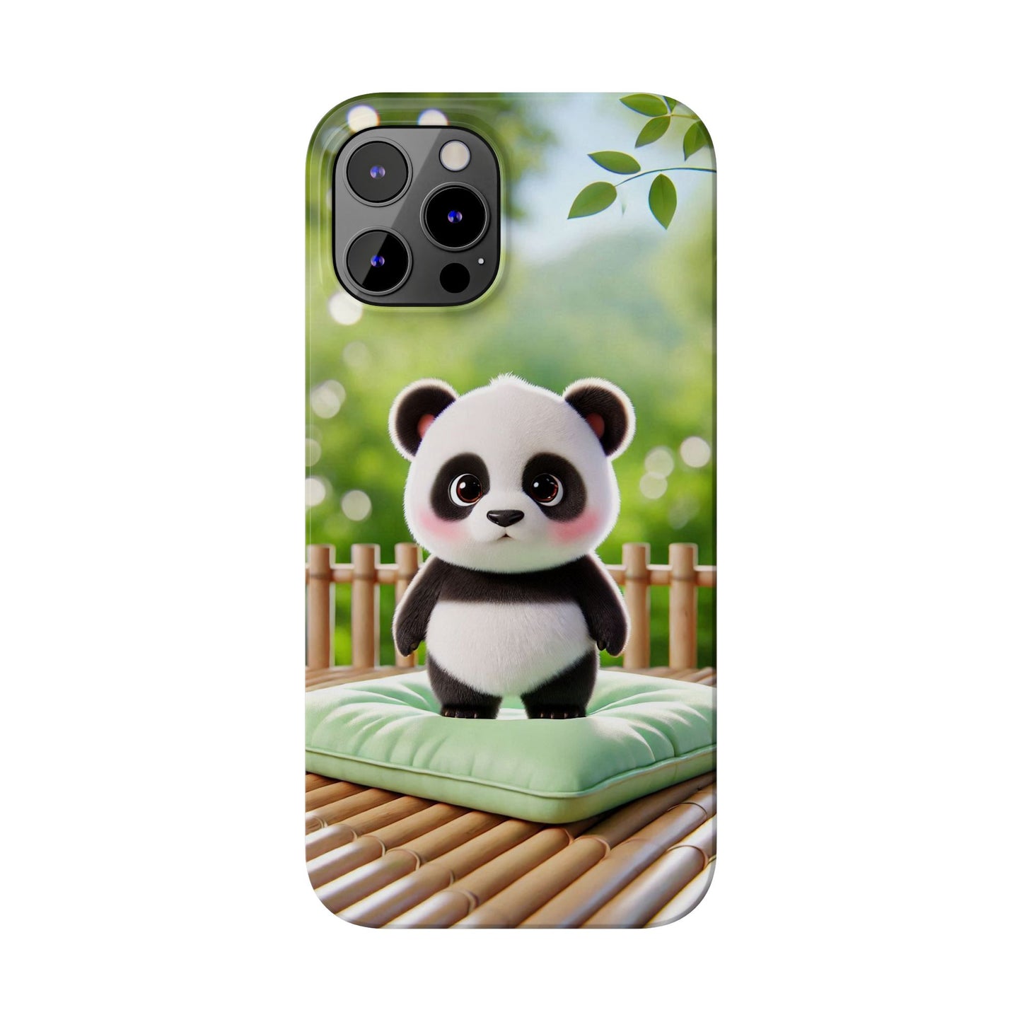 Panda  Slim Phone Case - FC-107