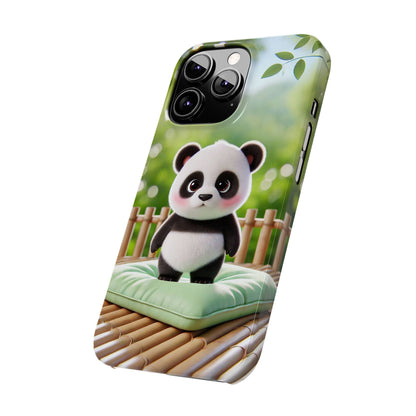 Panda  Slim Phone Case - FC-107