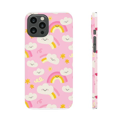 Pink Rainbow Slim Cases - FC-117