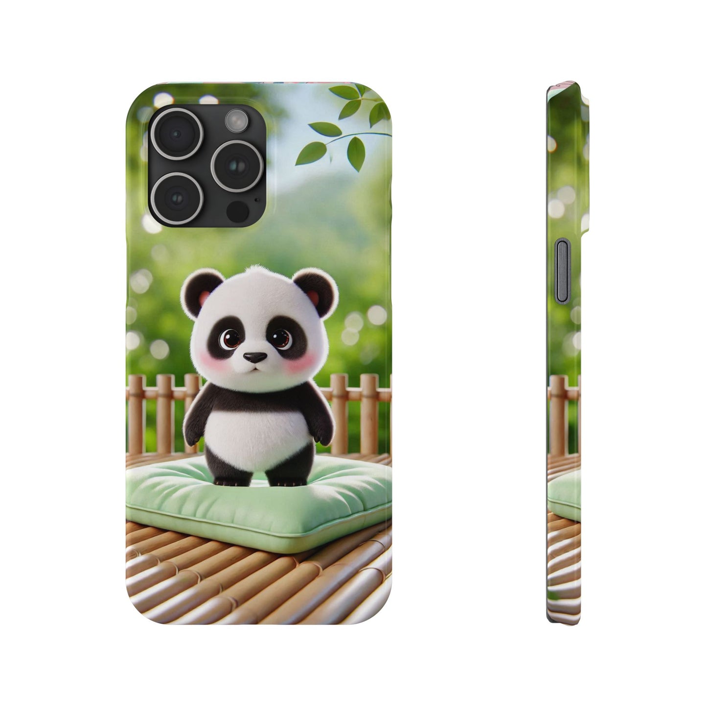 Panda  Slim Phone Case - FC-107