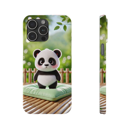 Panda  Slim Phone Case - FC-107