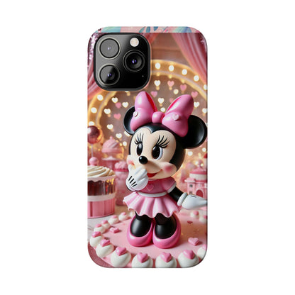 Minnie Mouse Animated  Slim Phone Case - FC-110