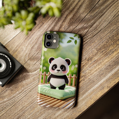 Panda  Slim Phone Case - FC-107