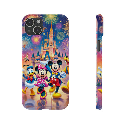 Disney Mickey Minnie and Donald Slim Phone Case - FC-105