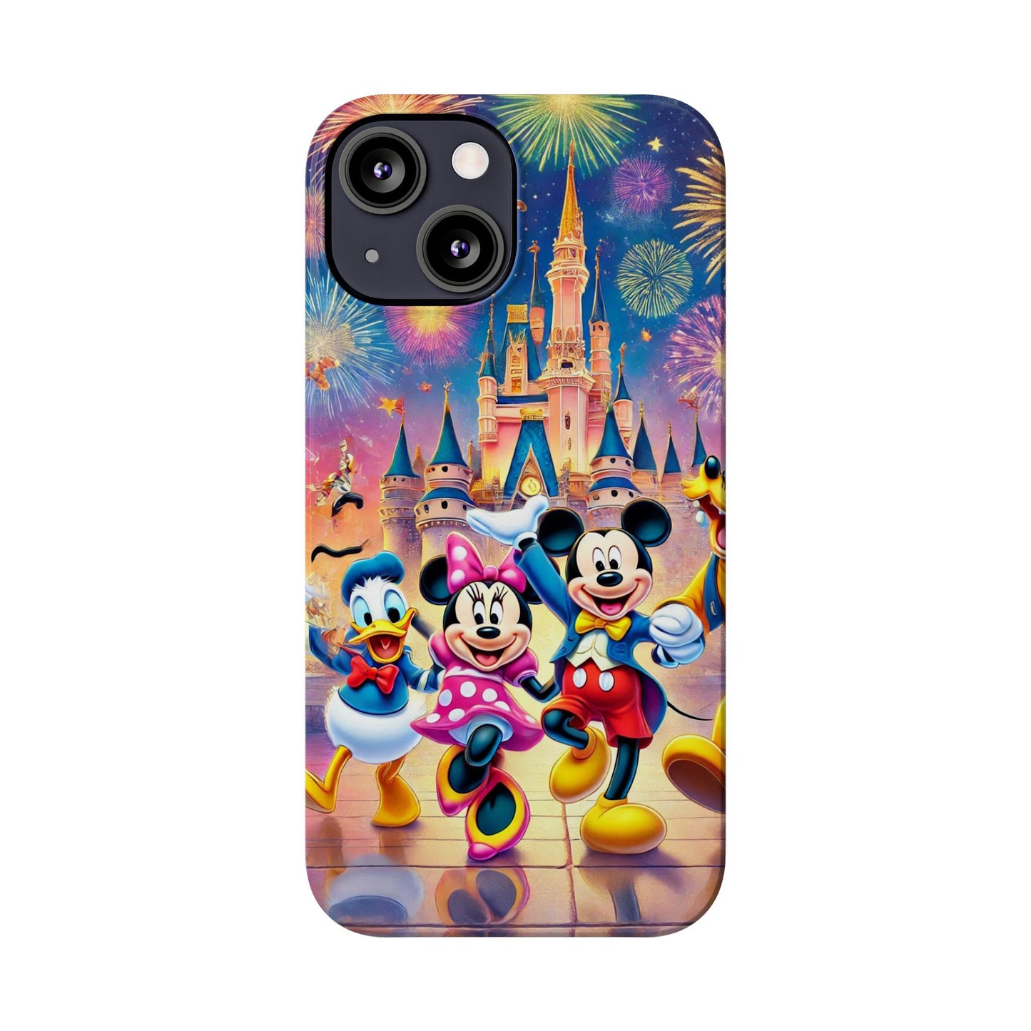 Disney Mickey Minnie and Donald Slim Phone Case - FC-105