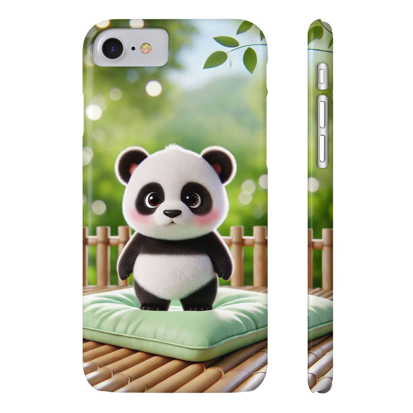 Panda  Slim Phone Case - FC-107