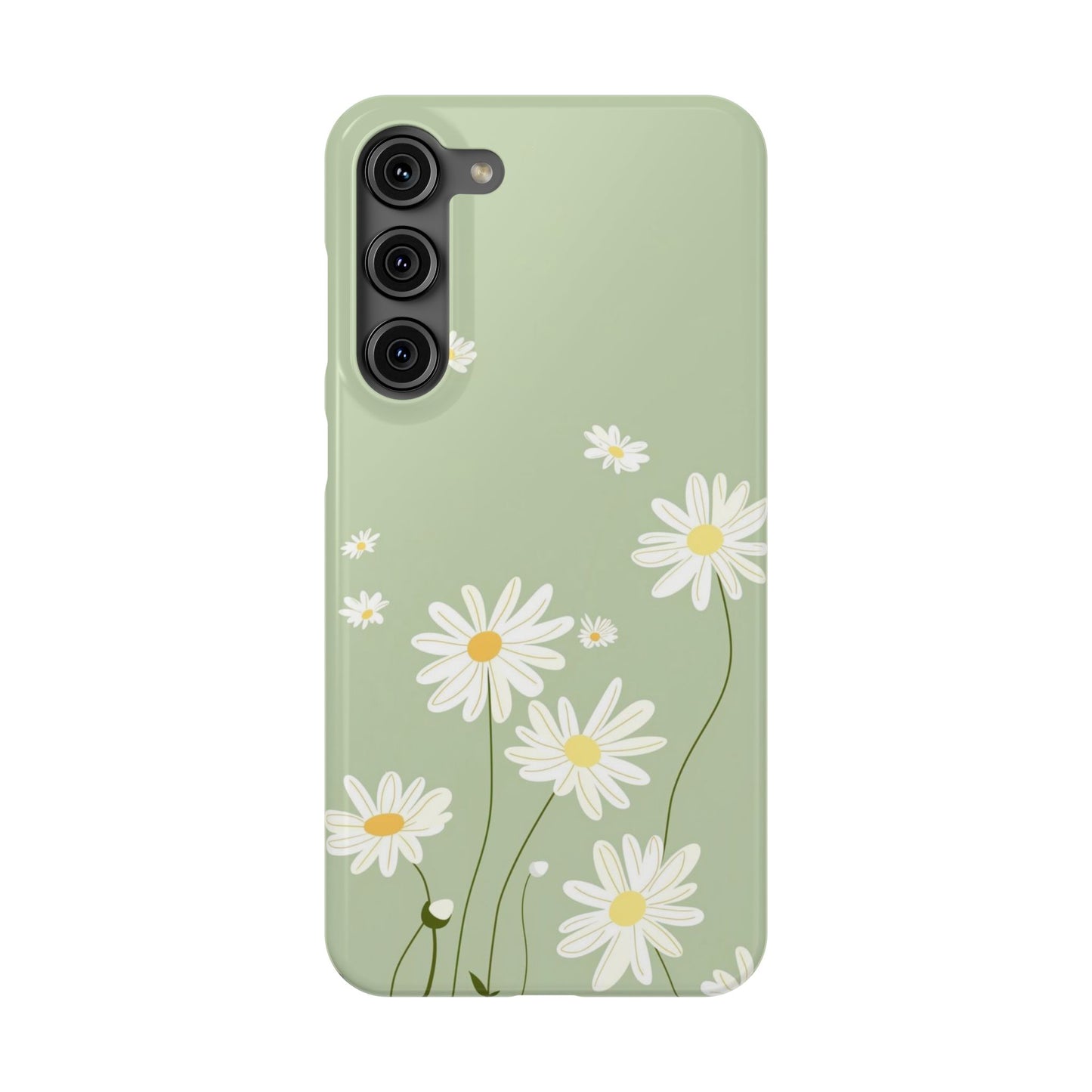 Daisy pastel green Slim Cases - FC-119