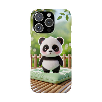 Panda  Slim Phone Case - FC-107