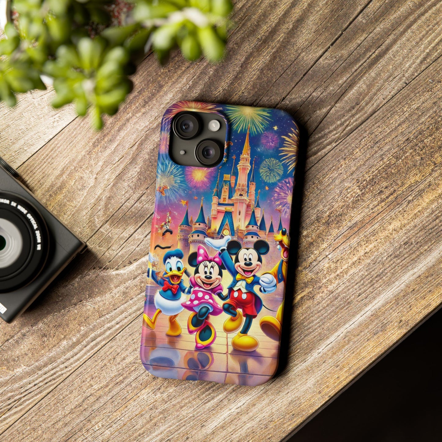 Disney Mickey Minnie and Donald Slim Phone Case - FC-105