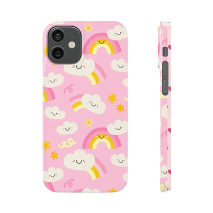 Pink Rainbow Slim Cases - FC-117