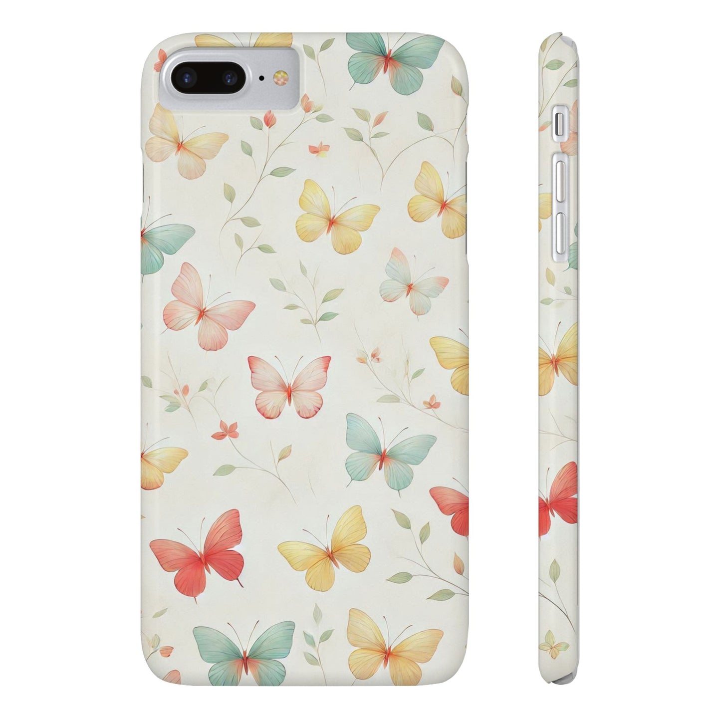 Cute Butterflies  Slim Phone Case - FC-108