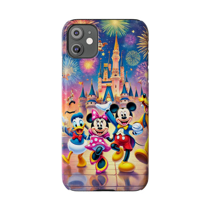 Disney Mickey Minnie and Donald Slim Phone Case - FC-105