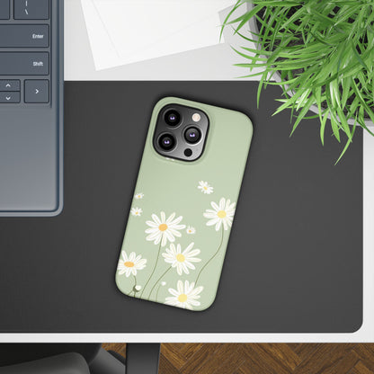 Daisy pastel green Slim Cases - FC-119