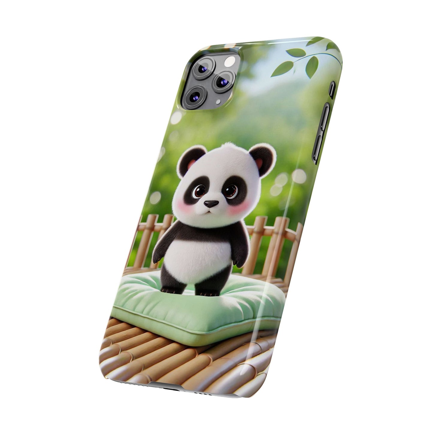 Panda  Slim Phone Case - FC-107