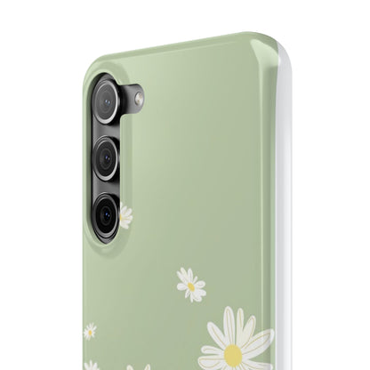 Daisy pastel green Slim Cases - FC-119