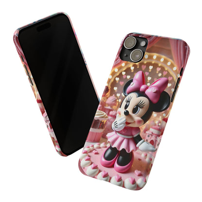 Minnie Mouse Animated  Slim Phone Case - FC-110