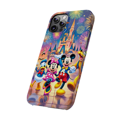 Disney Mickey Minnie and Donald Slim Phone Case - FC-105