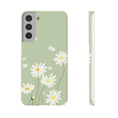 Daisy pastel green Slim Cases - FC-119