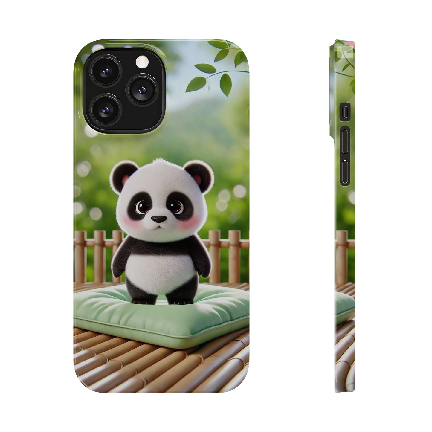 Panda  Slim Phone Case - FC-107