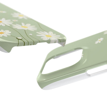 Daisy pastel green Slim Cases - FC-119