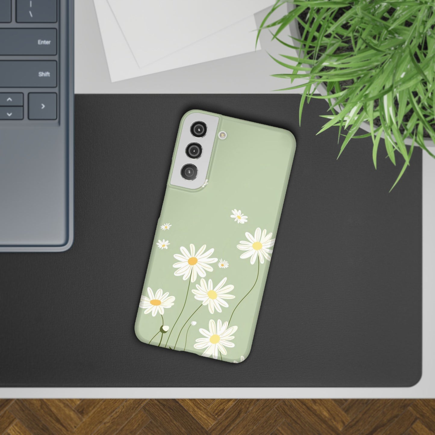 Daisy pastel green Slim Cases - FC-119