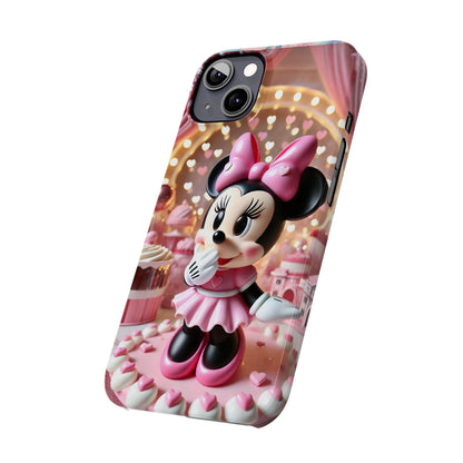 Minnie Mouse Animated  Slim Phone Case - FC-110