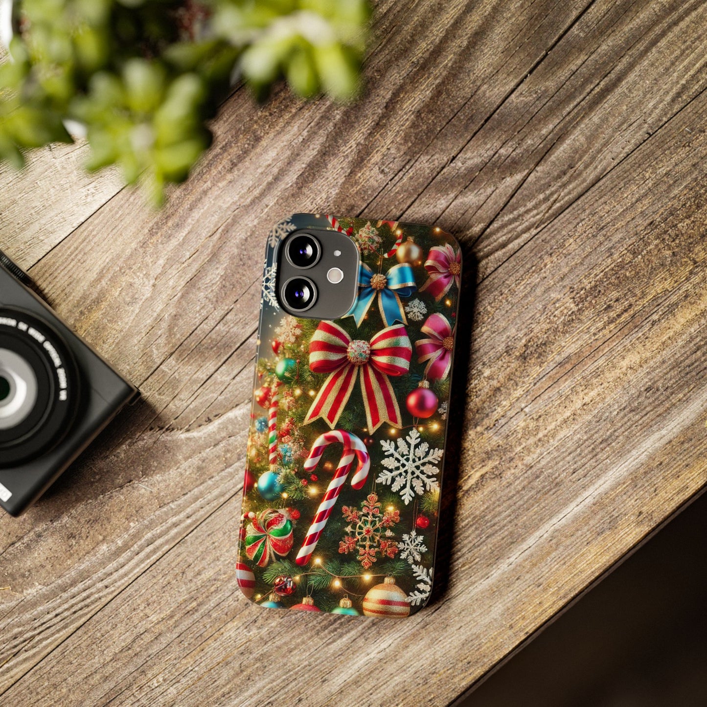 Christmas Theme Slim Phone Cases