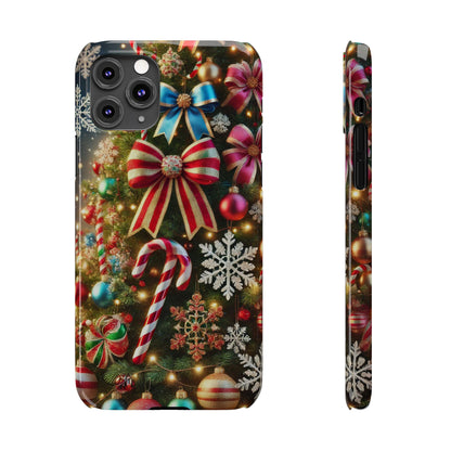 Christmas Theme Slim Phone Cases