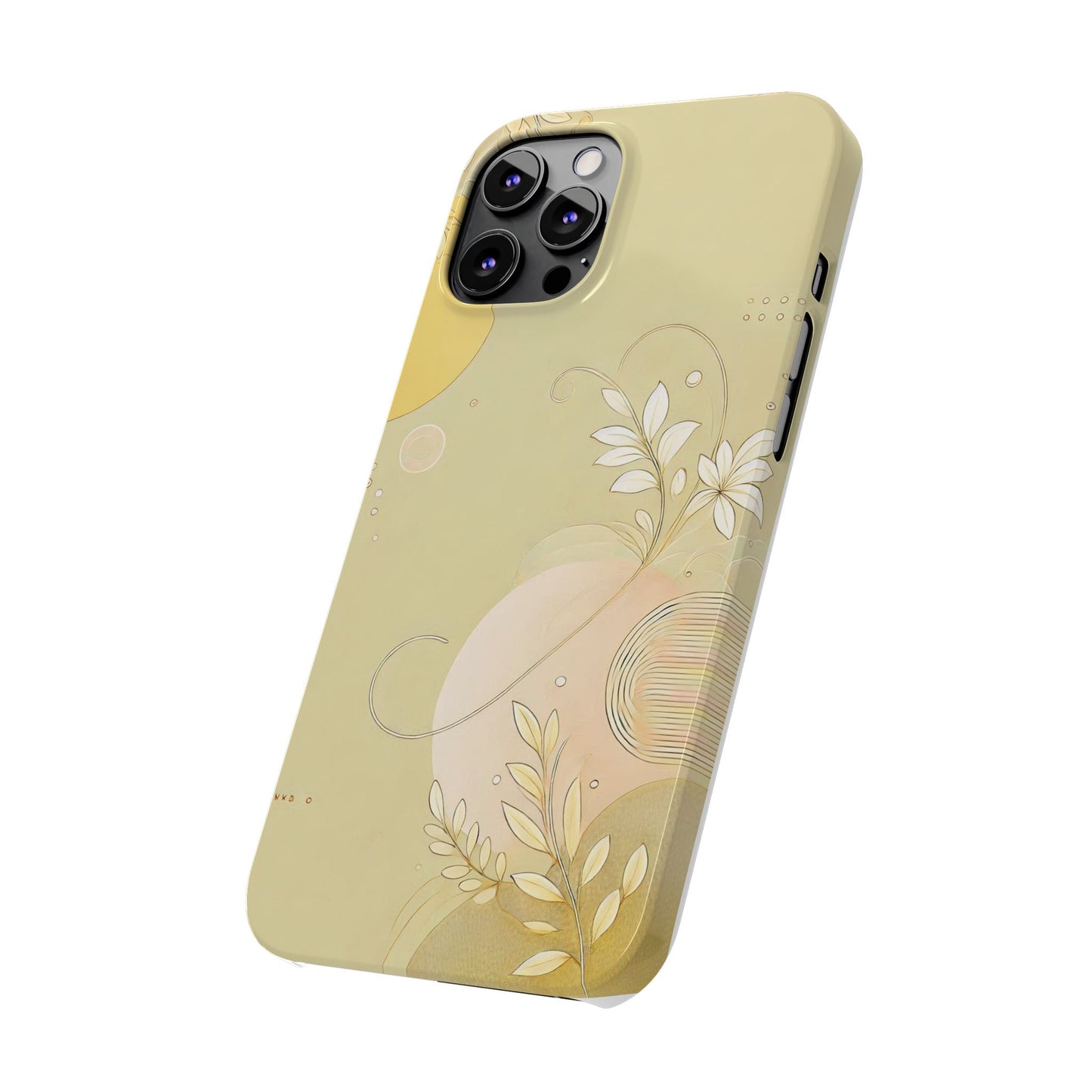 Yellow Asthetic  Slim Phone Case - FC-104