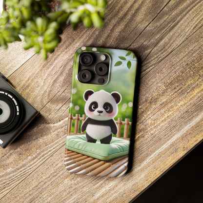 Panda  Slim Phone Case - FC-107