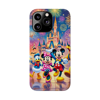 Disney Mickey Minnie and Donald Slim Phone Case - FC-105