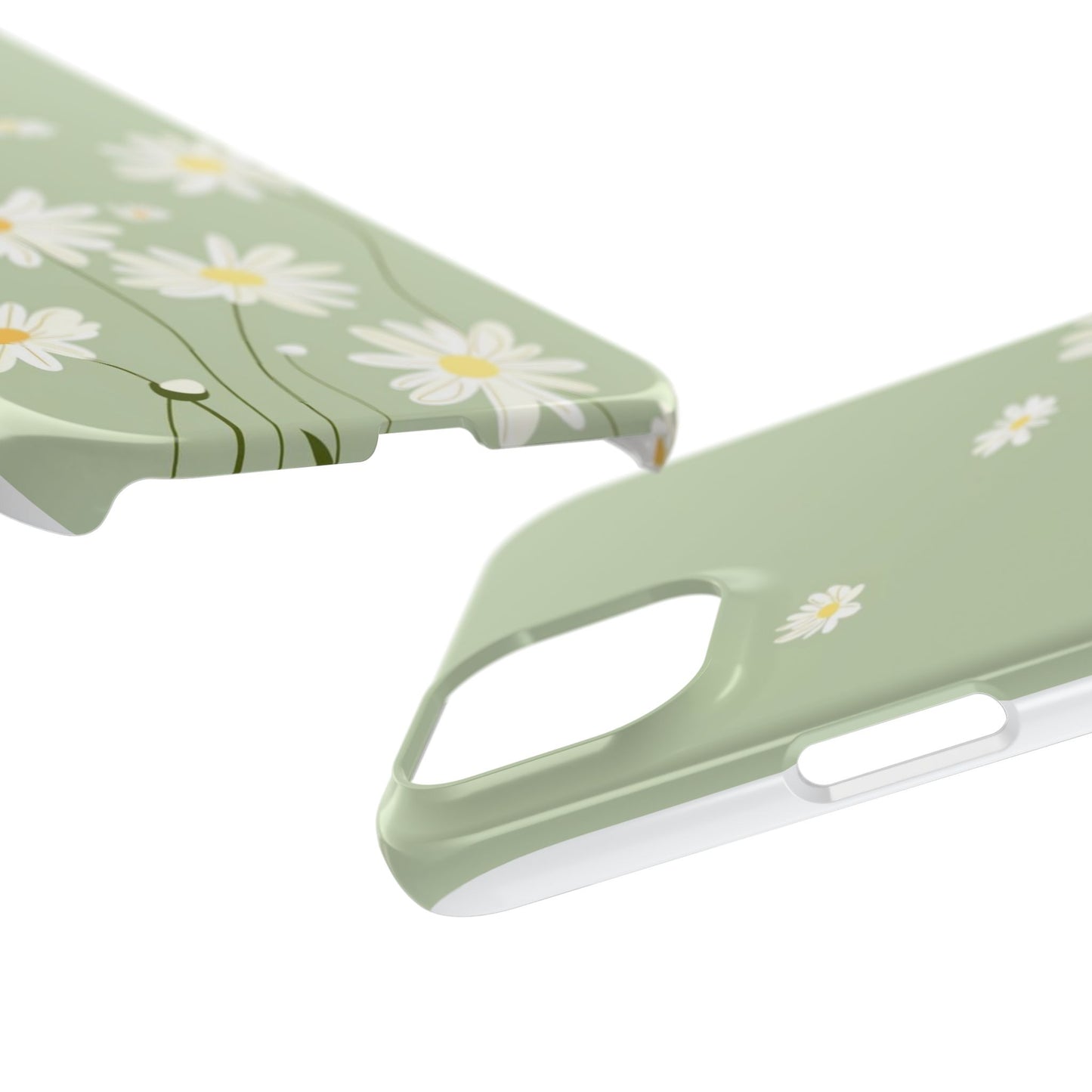 Daisy pastel green Slim Cases - FC-119