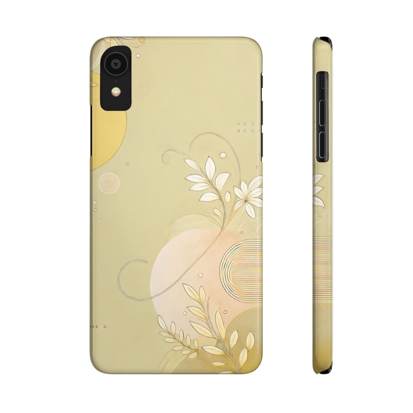 Yellow Asthetic  Slim Phone Case - FC-104